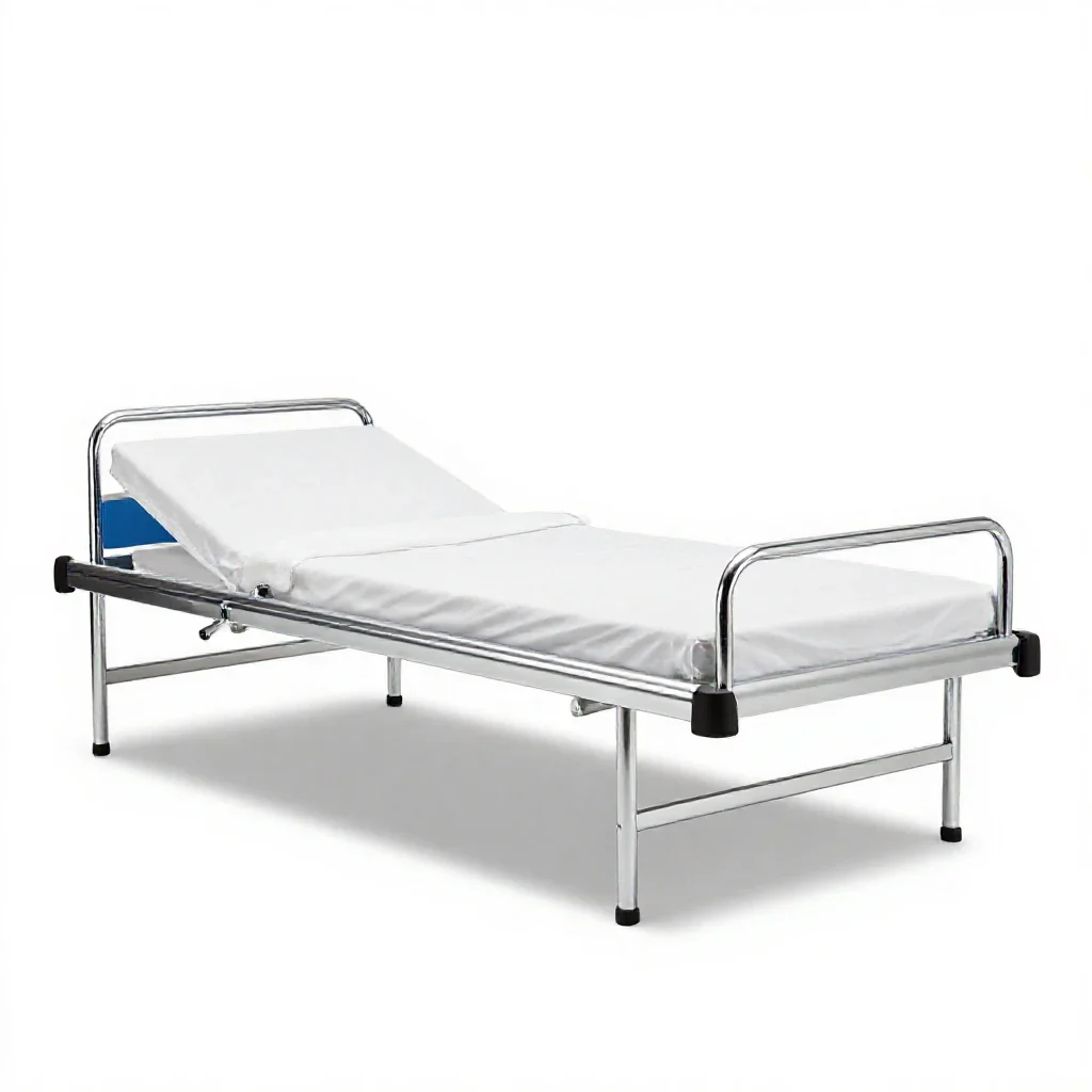 Sickbed isolated on a white background
