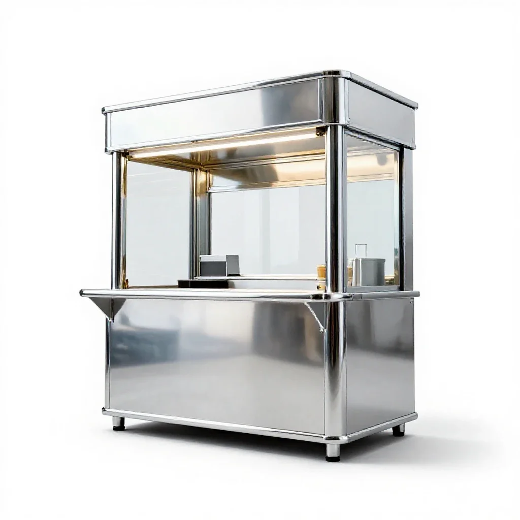 Snack bar isolated on a white background