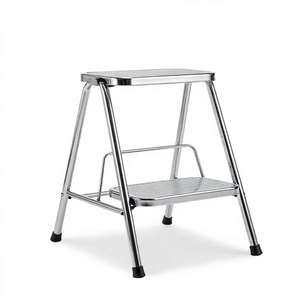 Step stool isolated on a white background