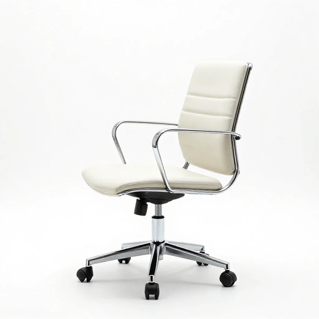 Swivel chair isolated on a white background