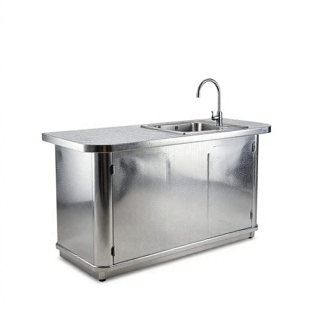 Wet bar isolated on a white background