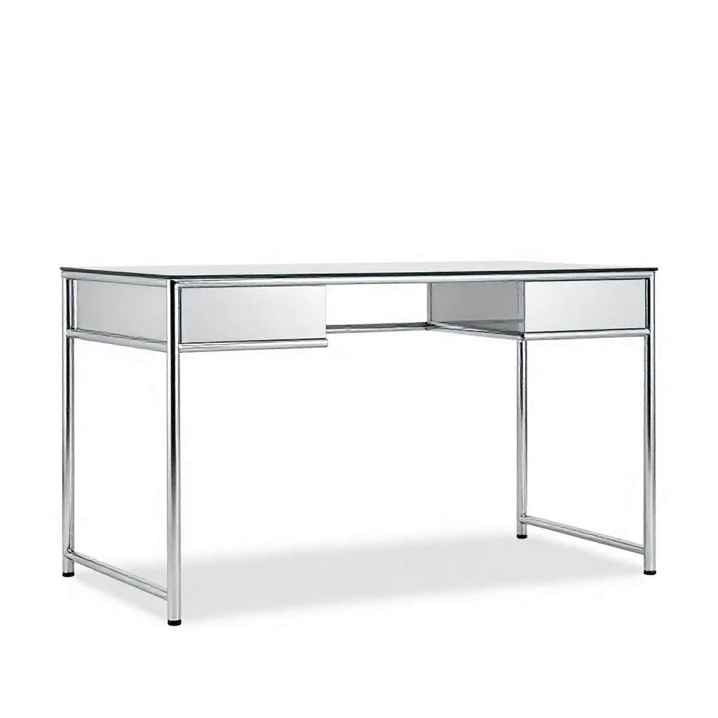 Writing desk isolated on a white background