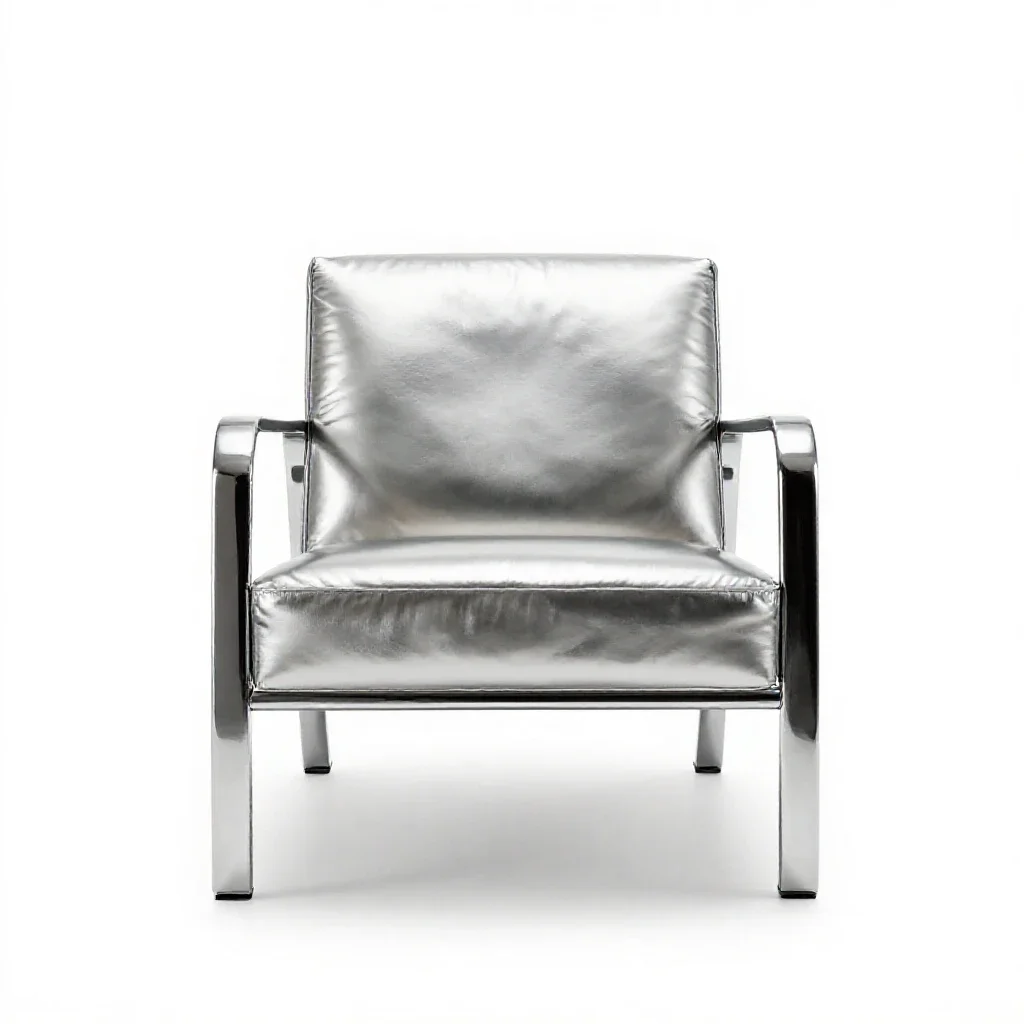 Armchair isolated on a white background