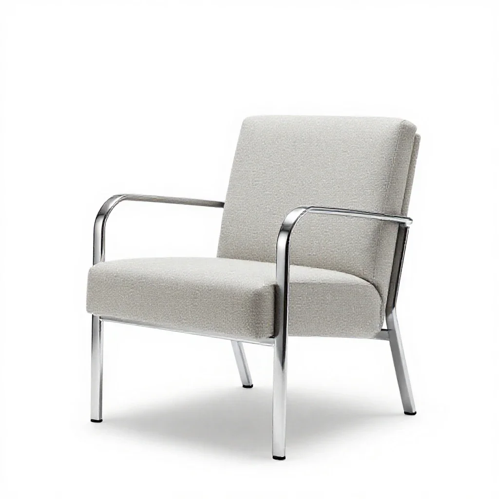 Easy chair isolated on a white background
