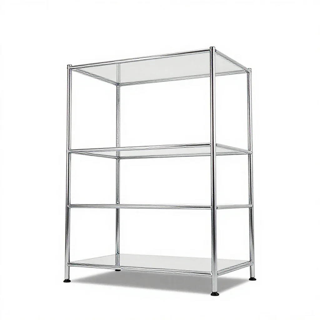 Etagere isolated on a white background