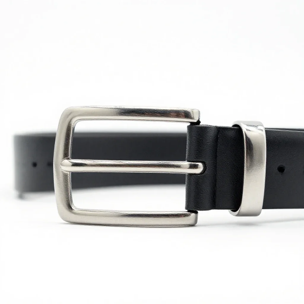 Belt buckle isolated on a white background