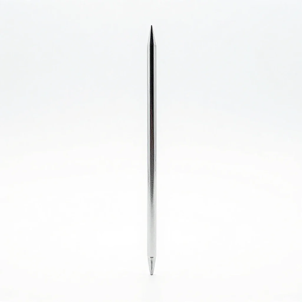 Brochette isolated on a white background