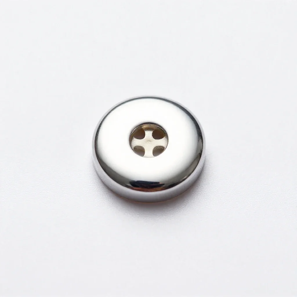 Button isolated on a white background