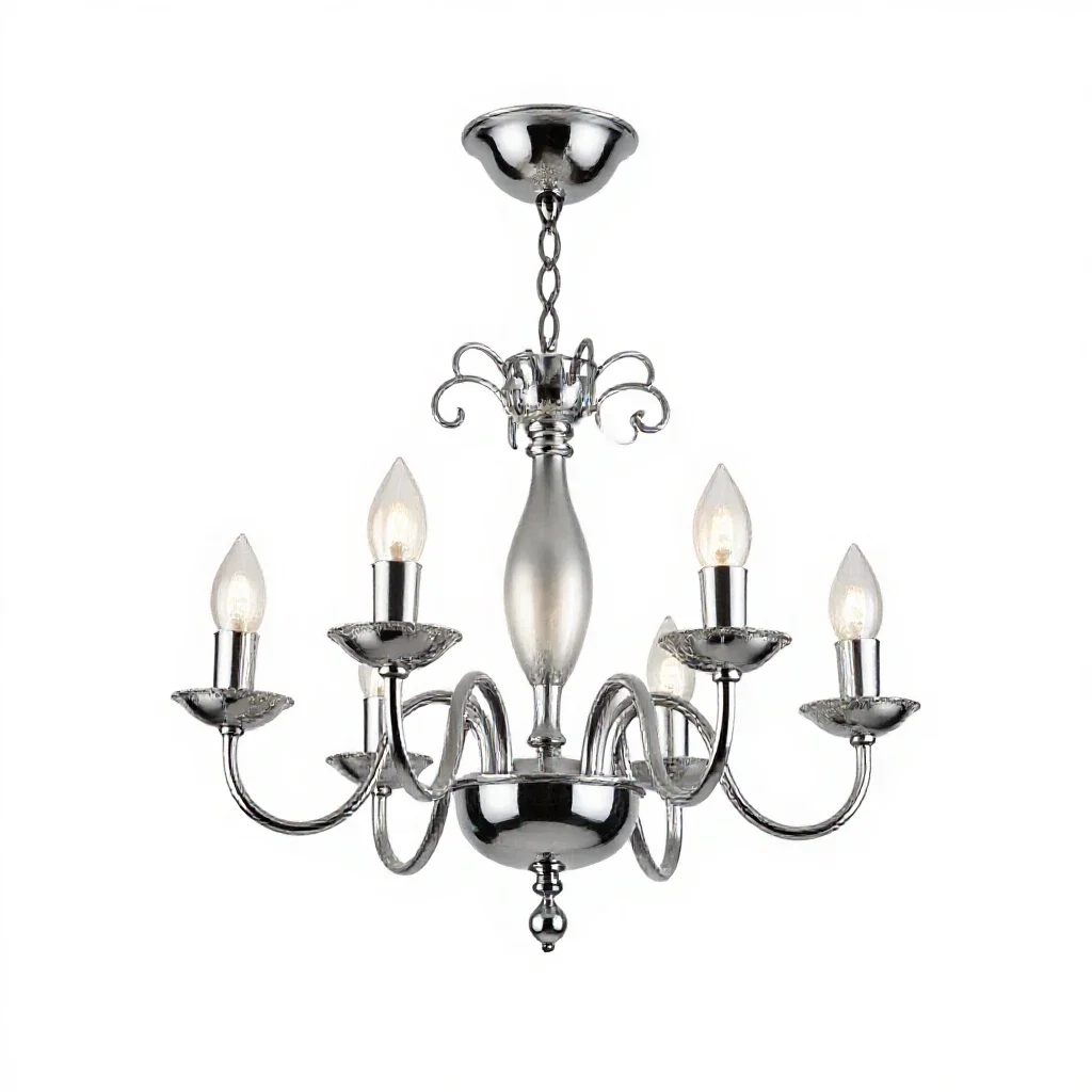 Chandelier isolated on a white background