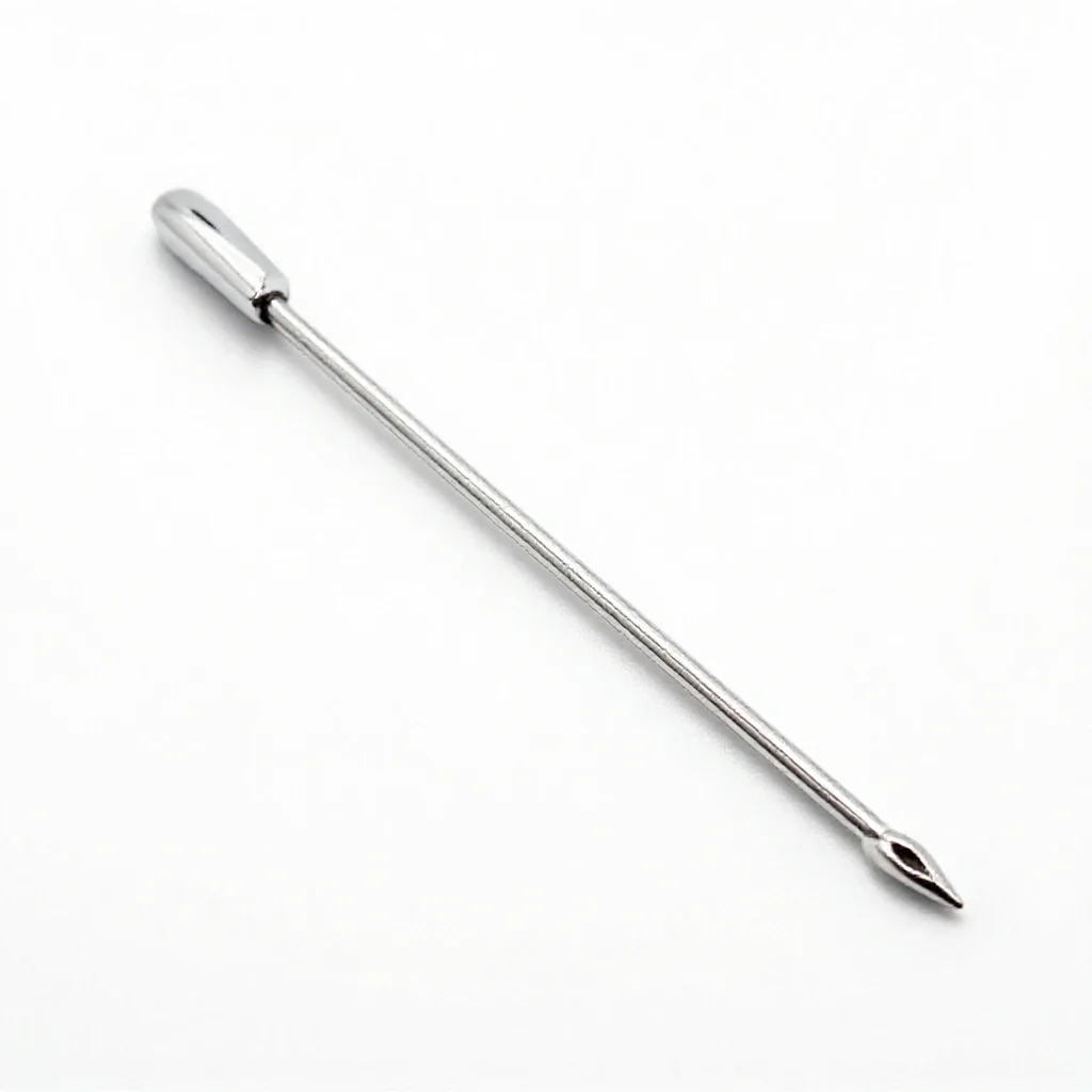 Hatpin isolated on a white background