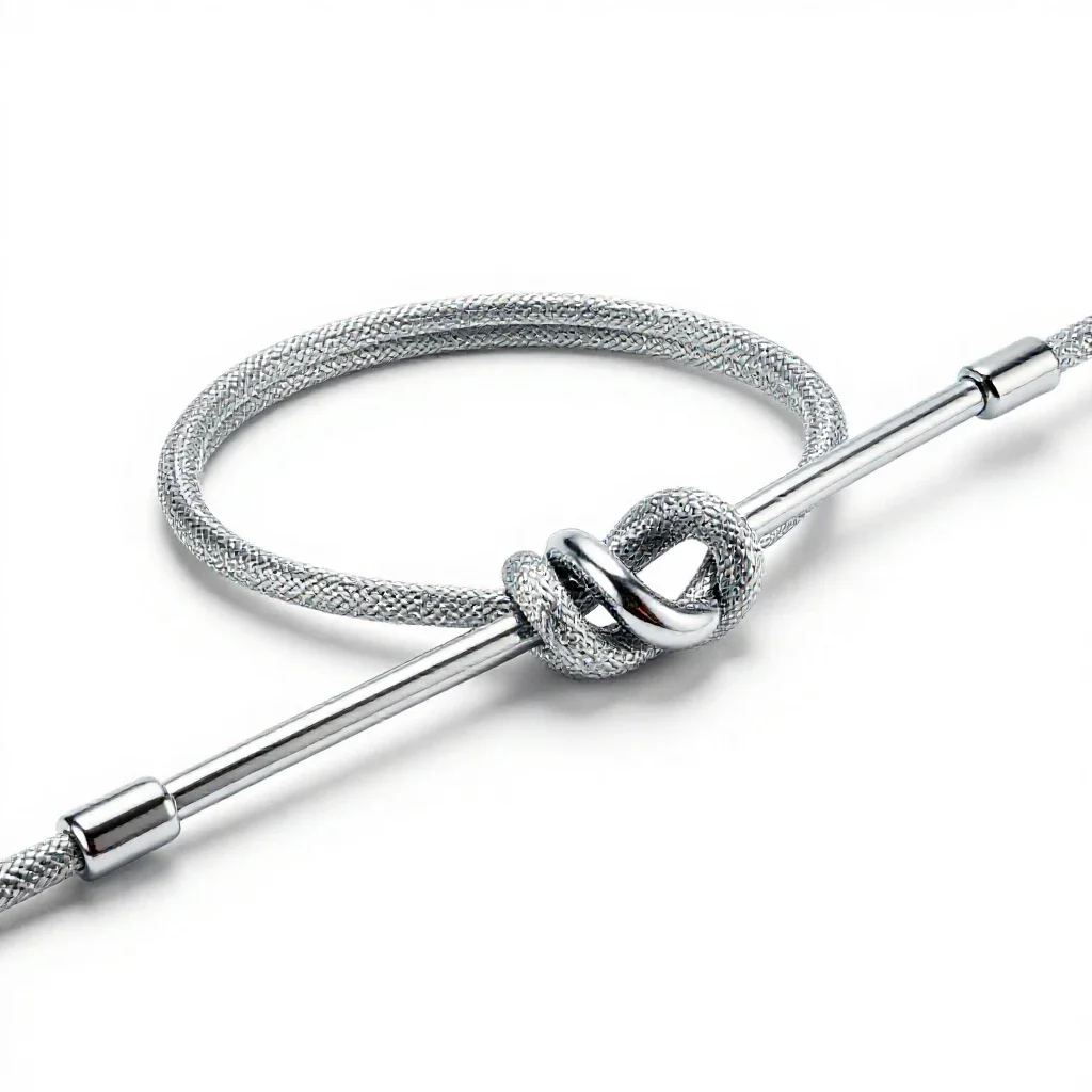 Hawser bend isolated on a white background