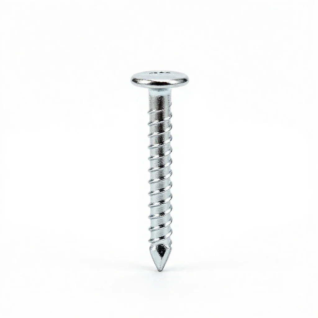 Nail isolated on a white background