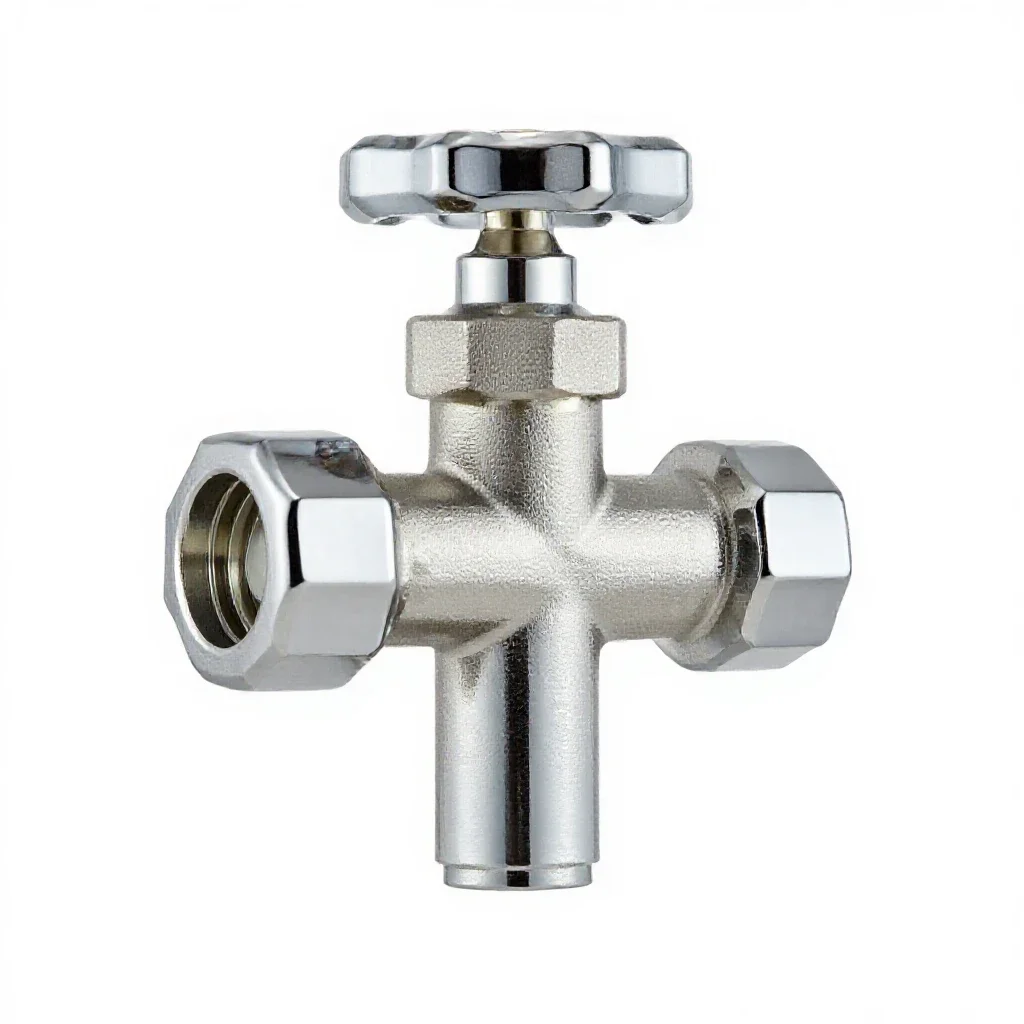 Plumbing fixture isolated on a white background