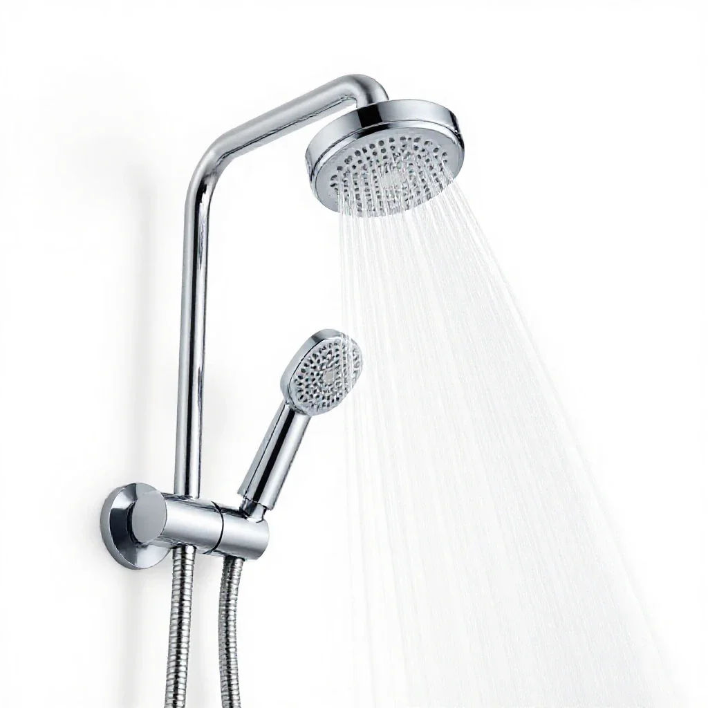 Shower isolated on a white background