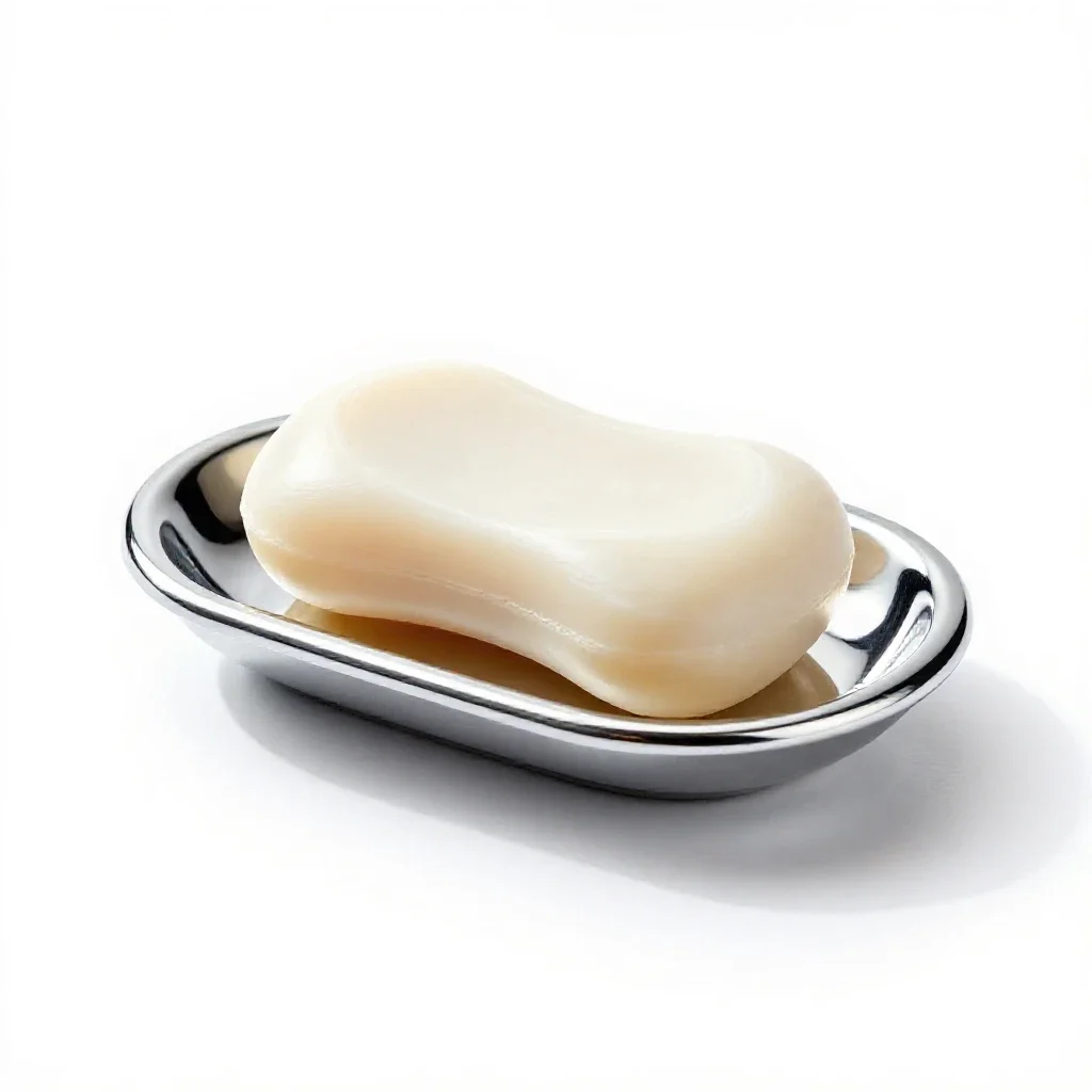 Soap dish isolated on a white background