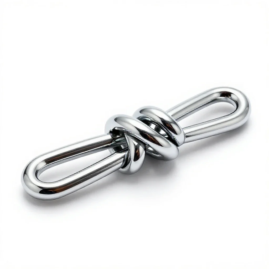 Stopper knot isolated on a white background