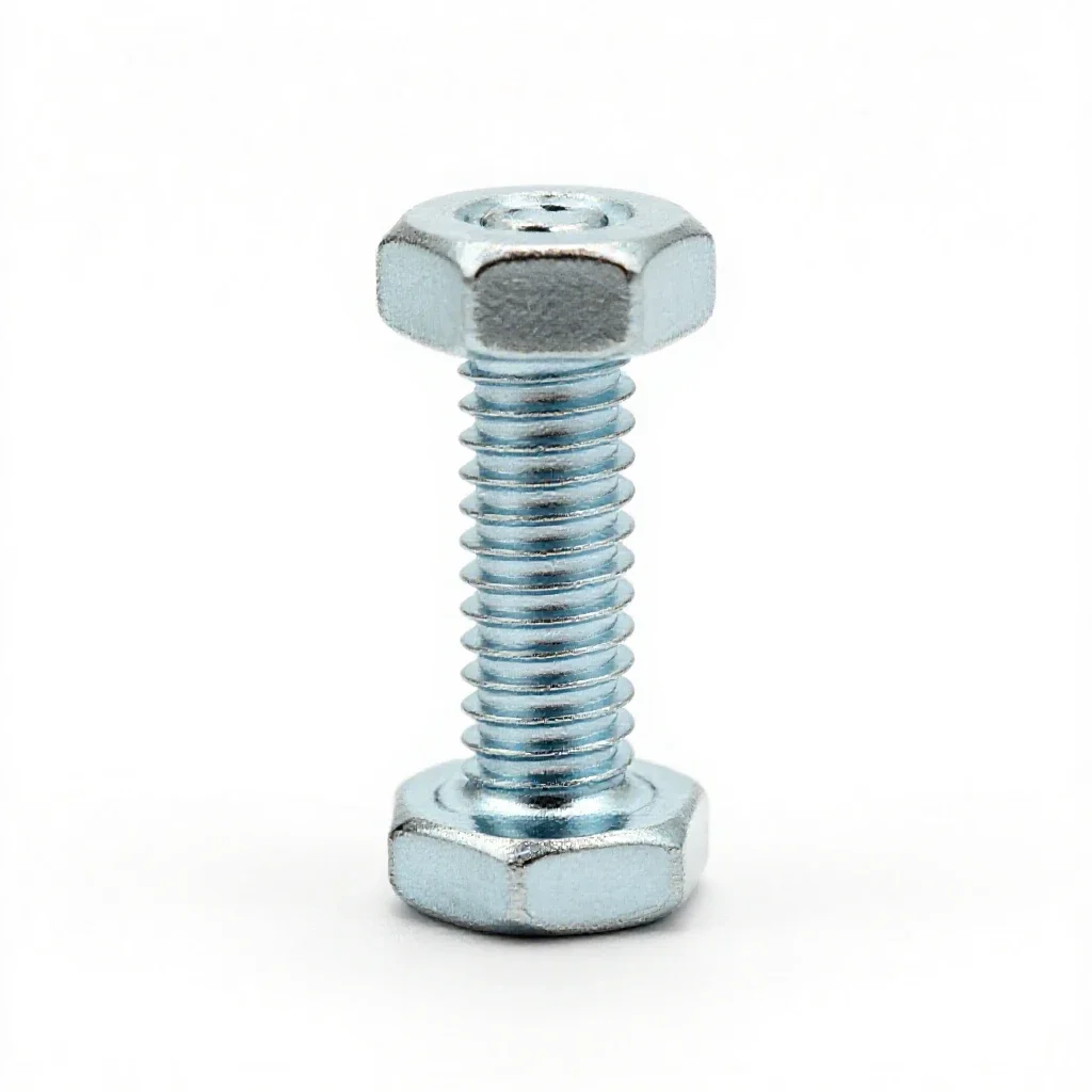 Expansion bolt isolated on a white background