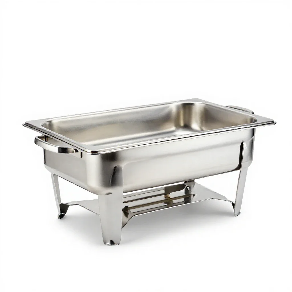 Chafing dish isolated on a white background