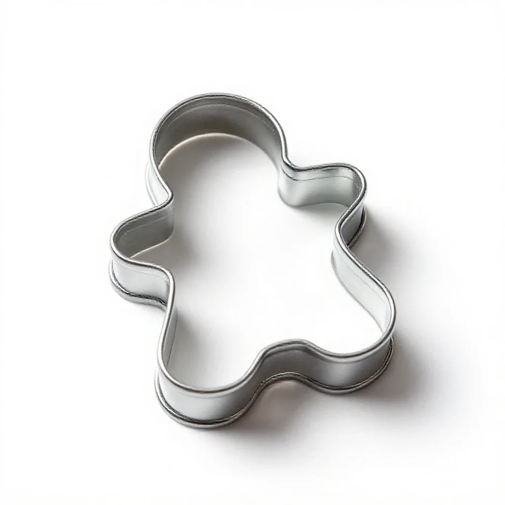 Cookie cutter isolated on a white background