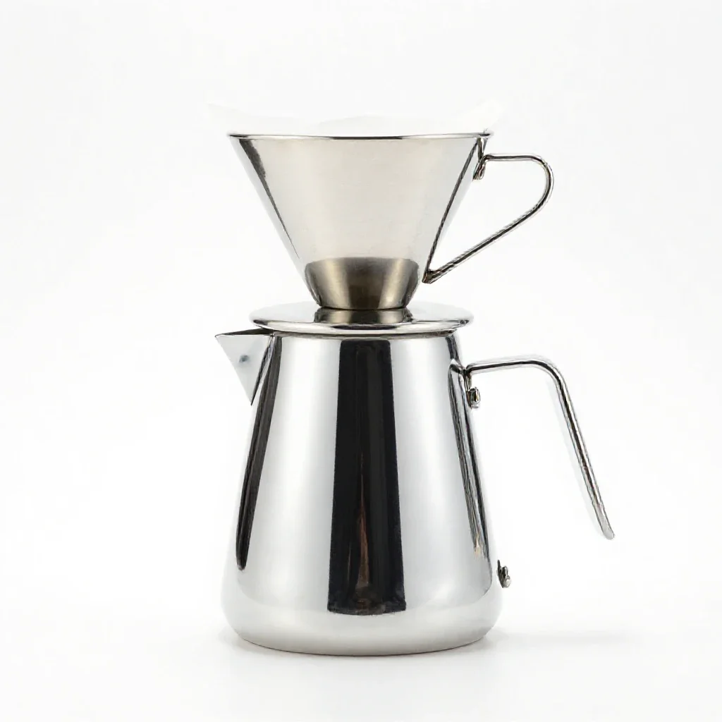 Drip pot isolated on a white background