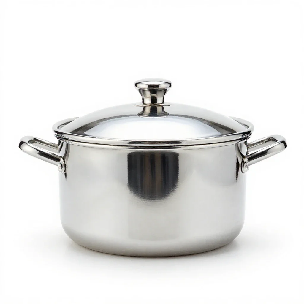 Enamelware isolated on a white background