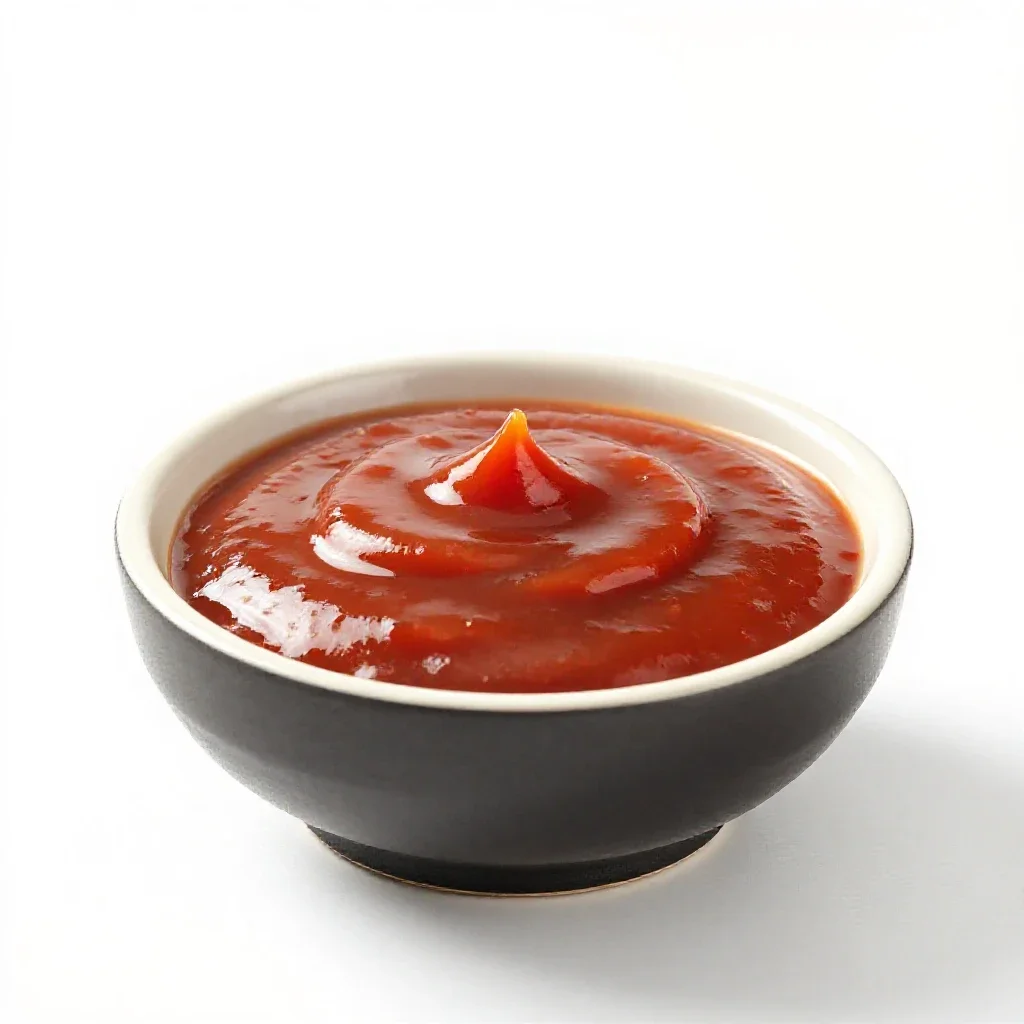 Barbecue sauce isolated on a white background