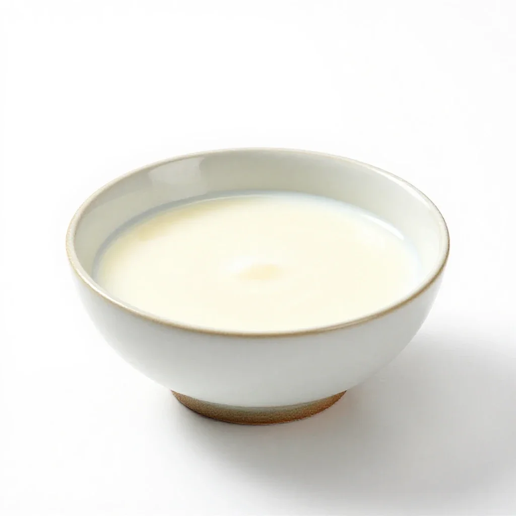 Buttermilk isolated on a white background