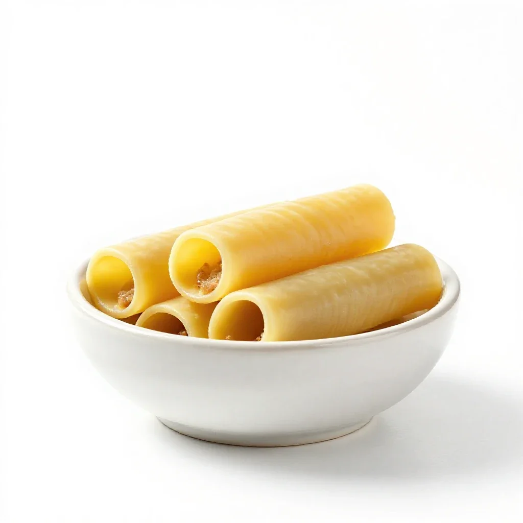 Cannelloni isolated on a white background