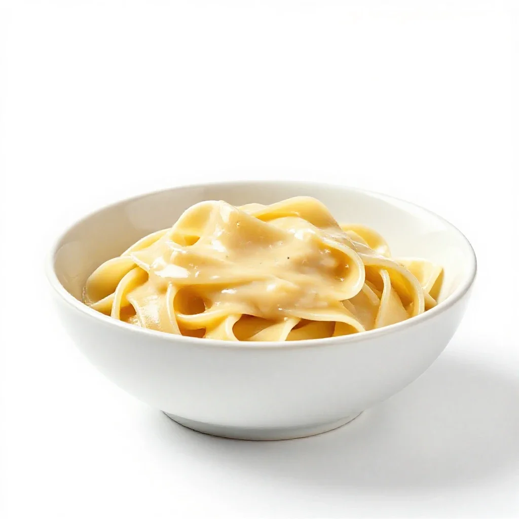 Carbonara isolated on a white background