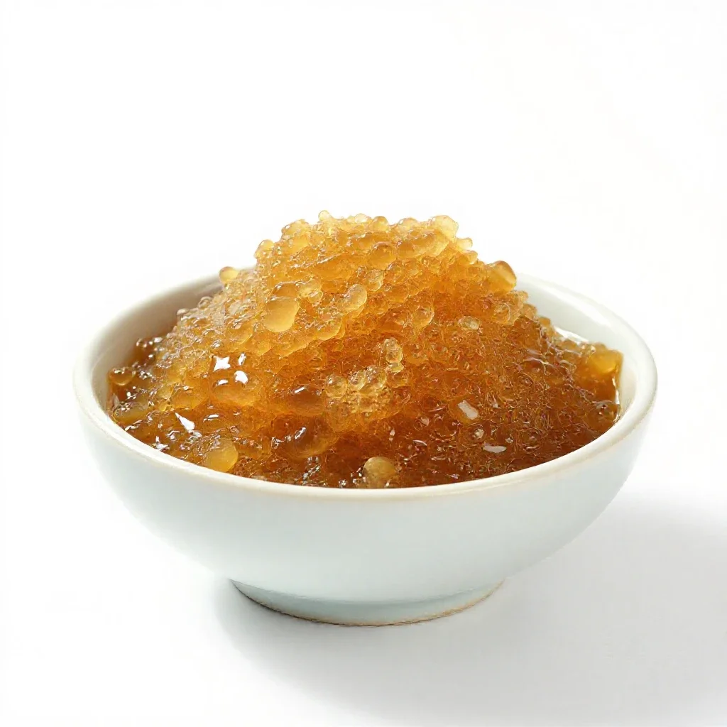 Cassareep isolated on a white background