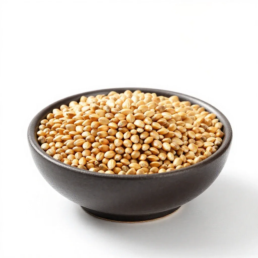 Celery seed isolated on a white background