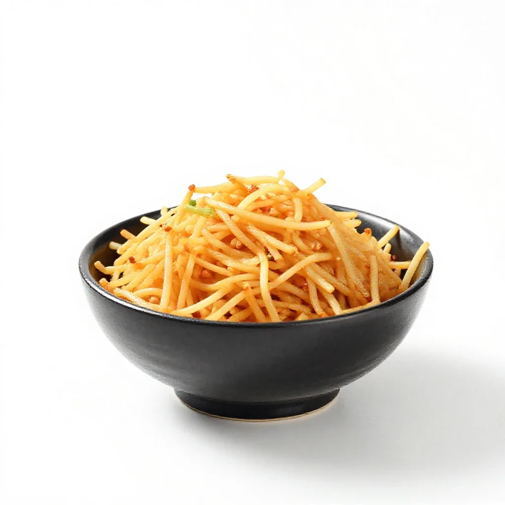 Chop suey isolated on a white background