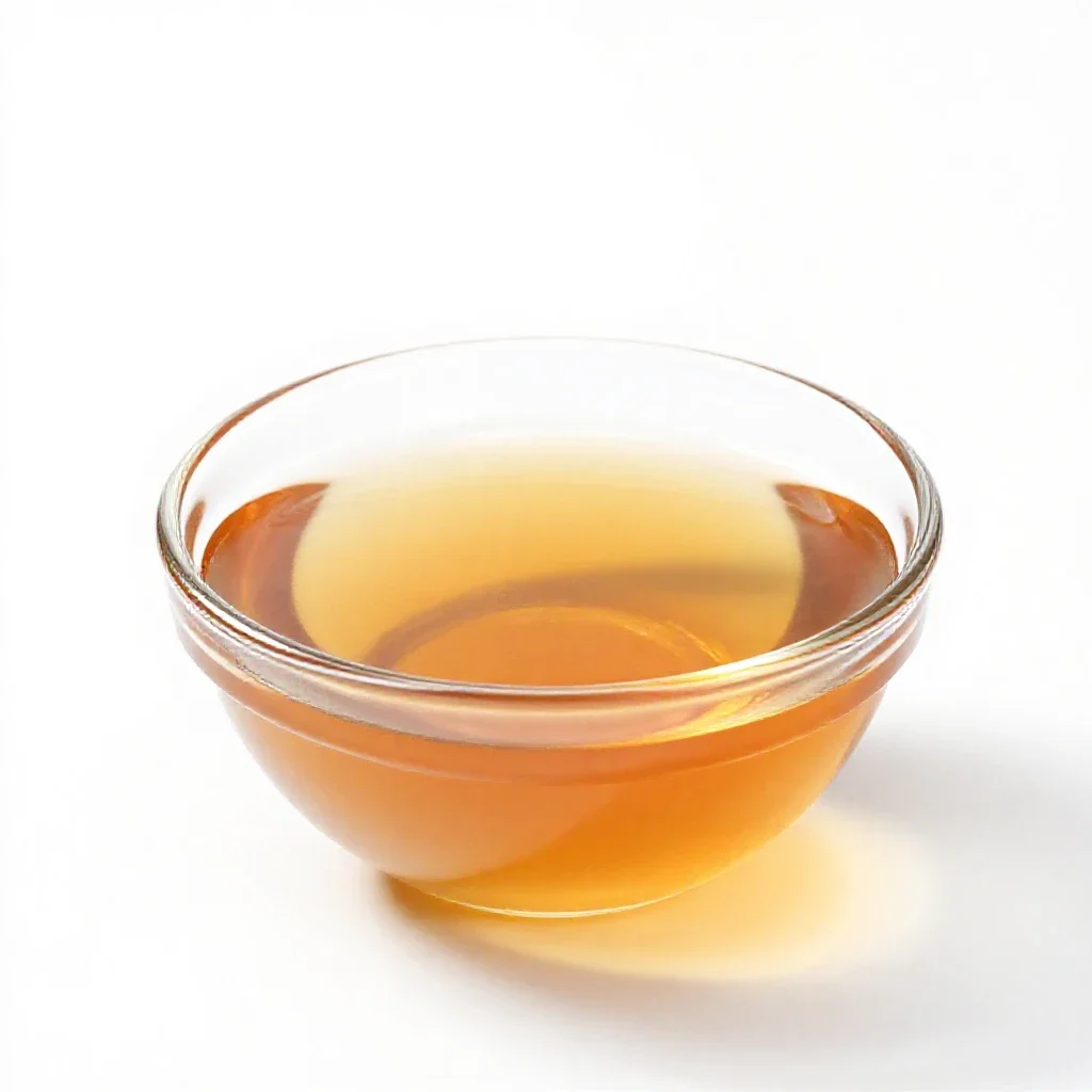 Corn syrup isolated on a white background