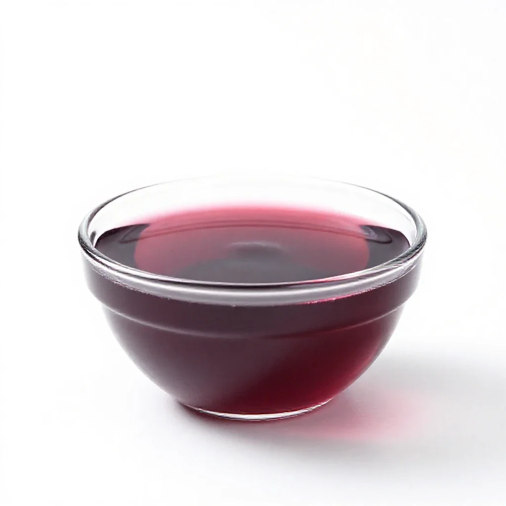 Cranberry juice isolated on a white background