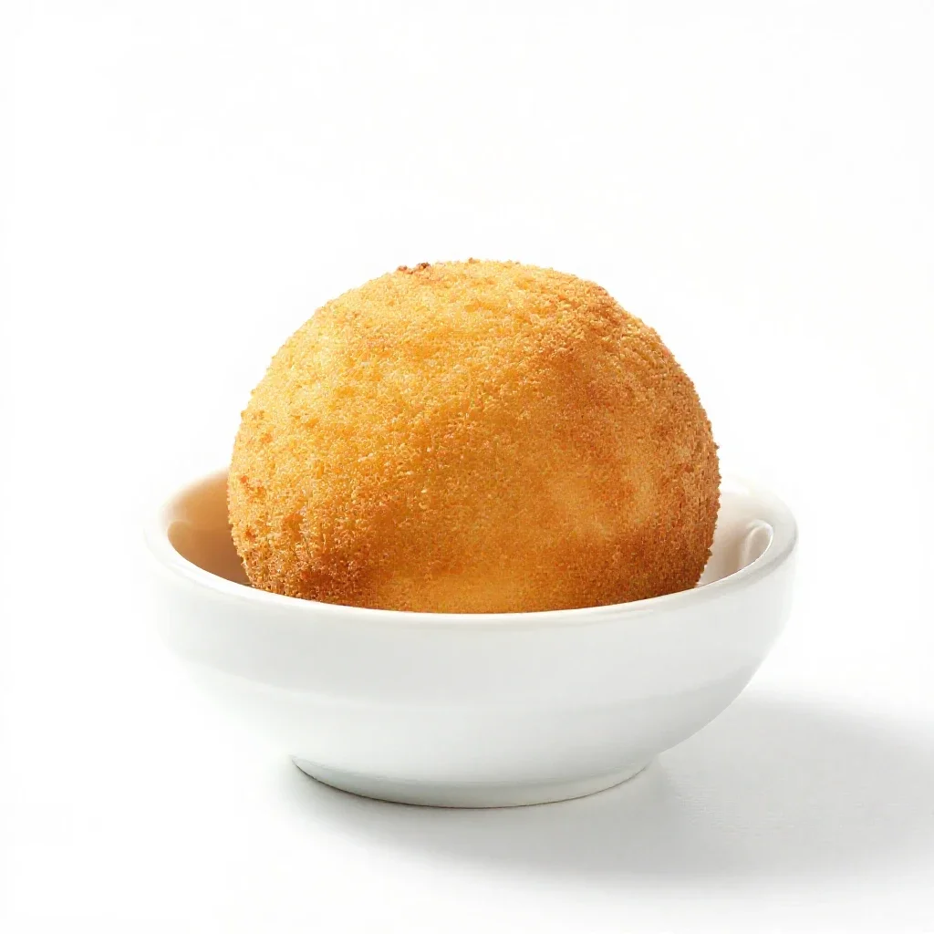 Croquette isolated on a white background