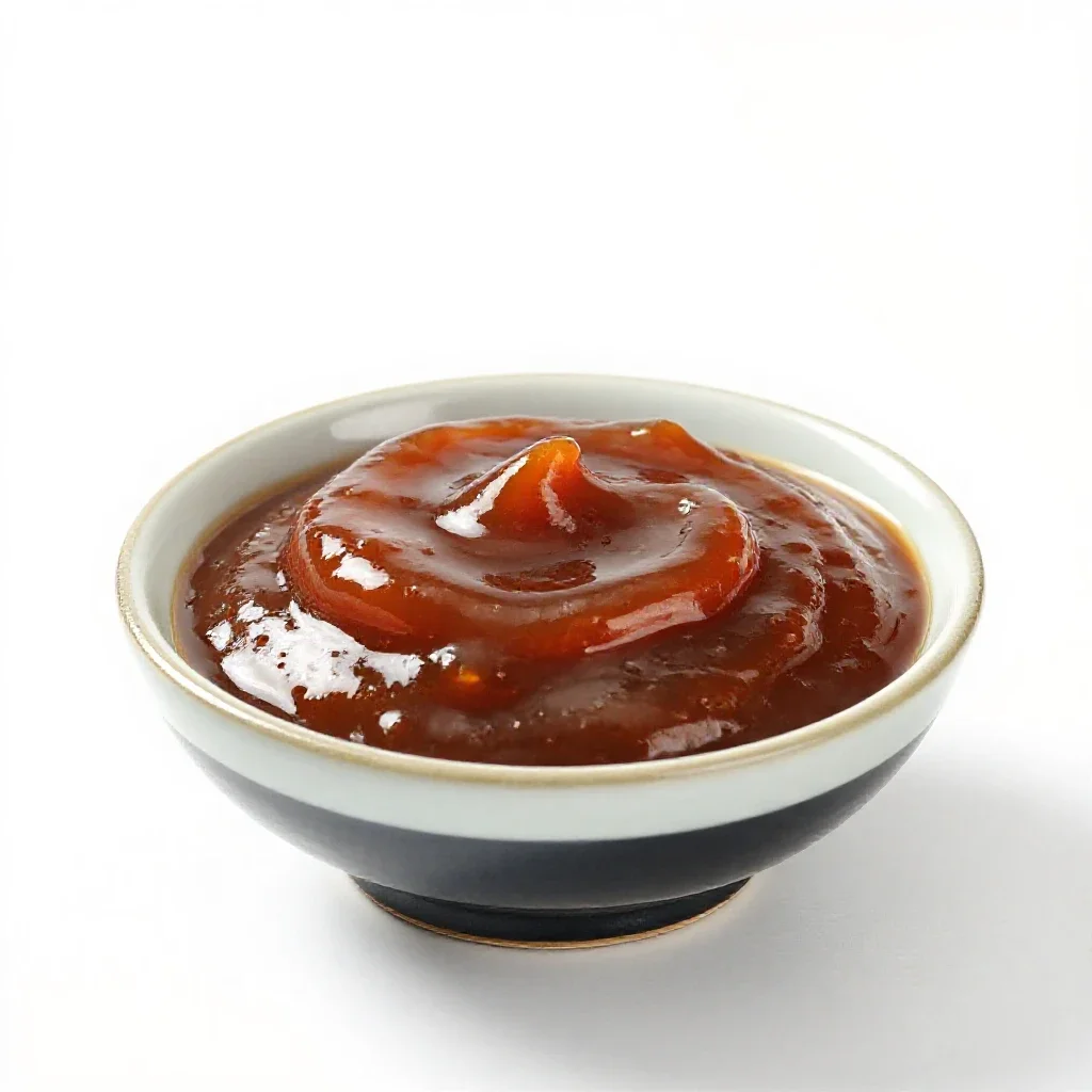 Duck sauce isolated on a white background