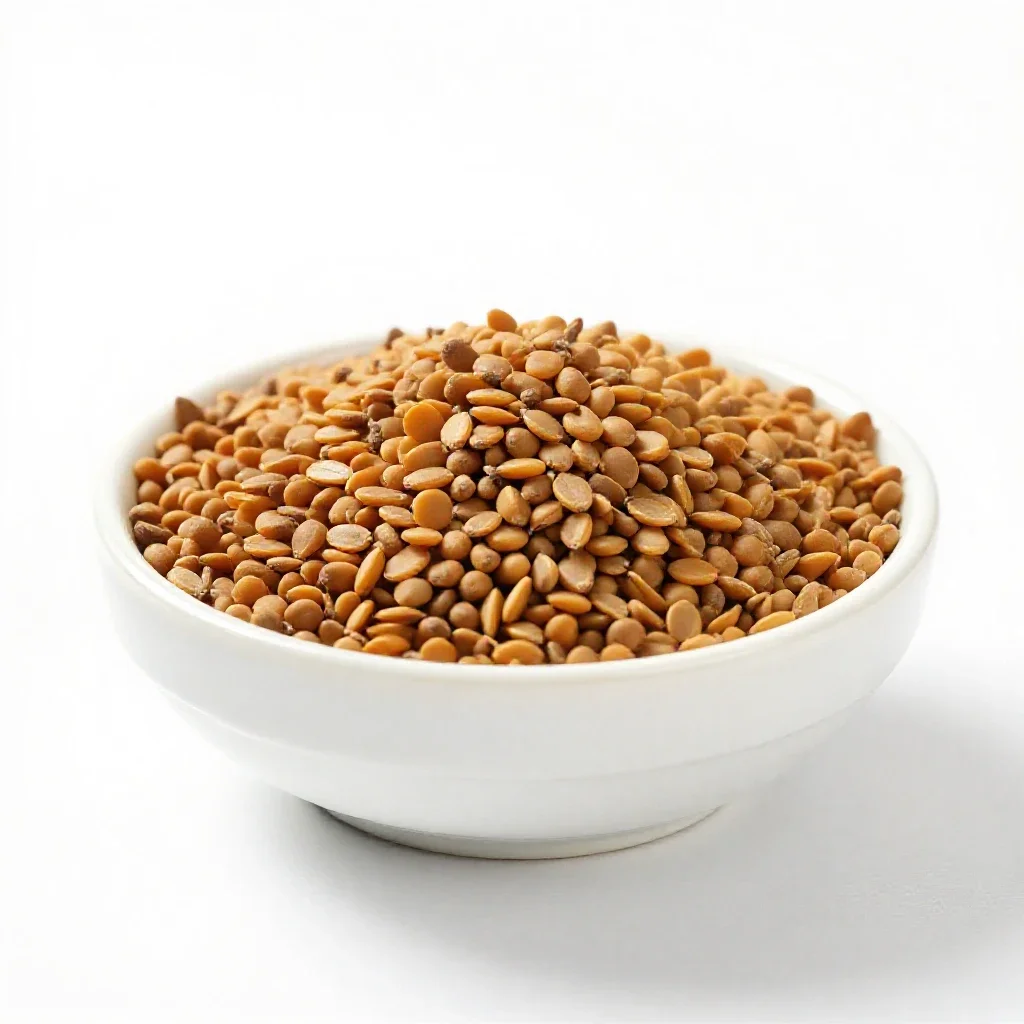 Fenugreek isolated on a white background