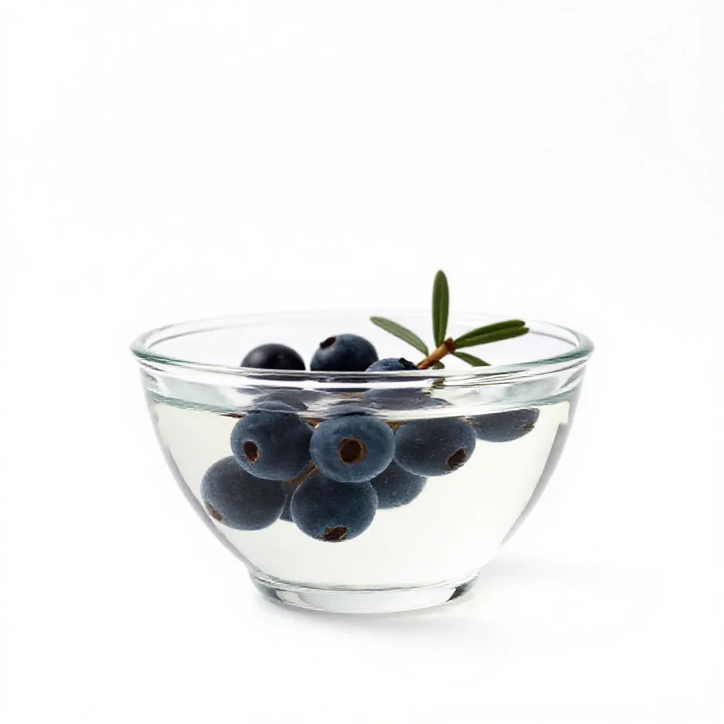 Gin isolated on a white background