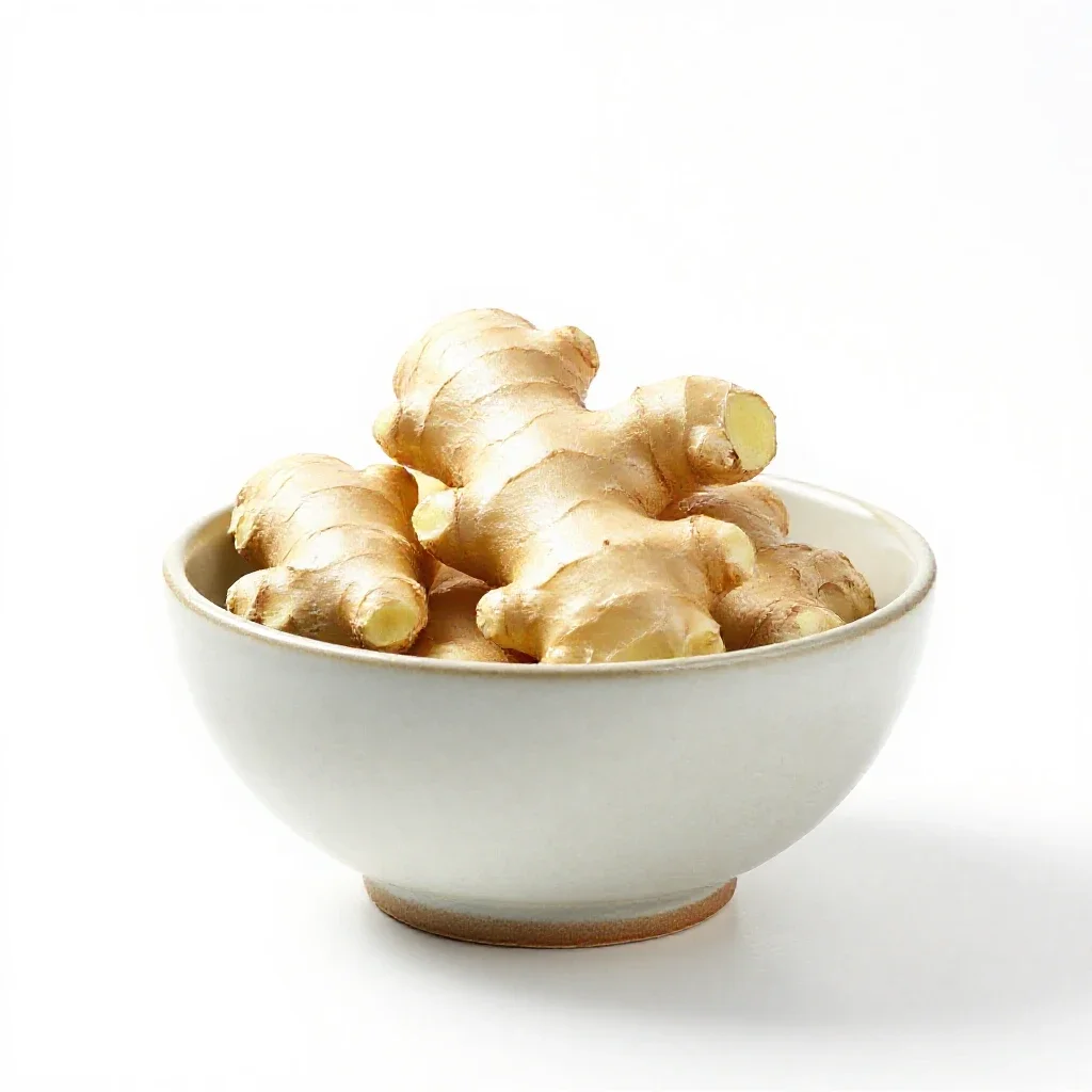 Ginger beer isolated on a white background