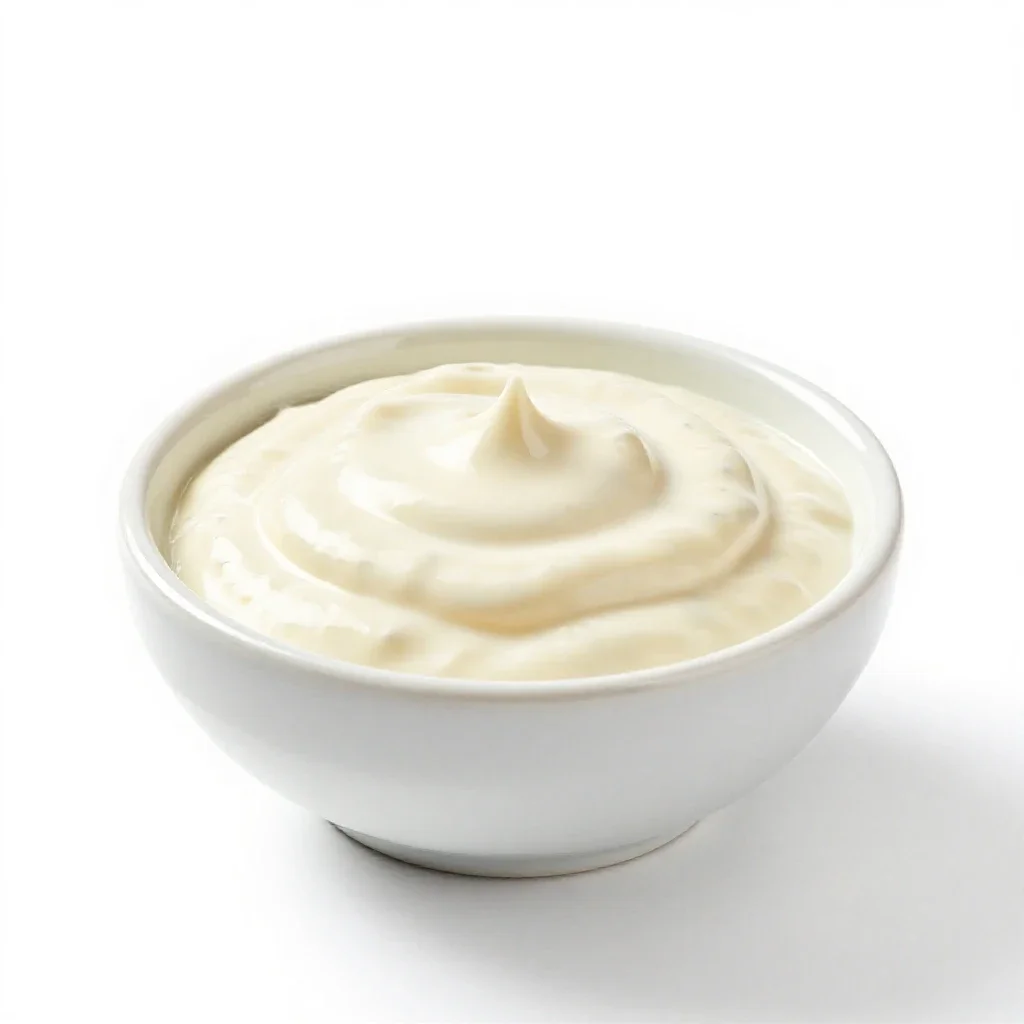 Horseradish sauce isolated on a white background