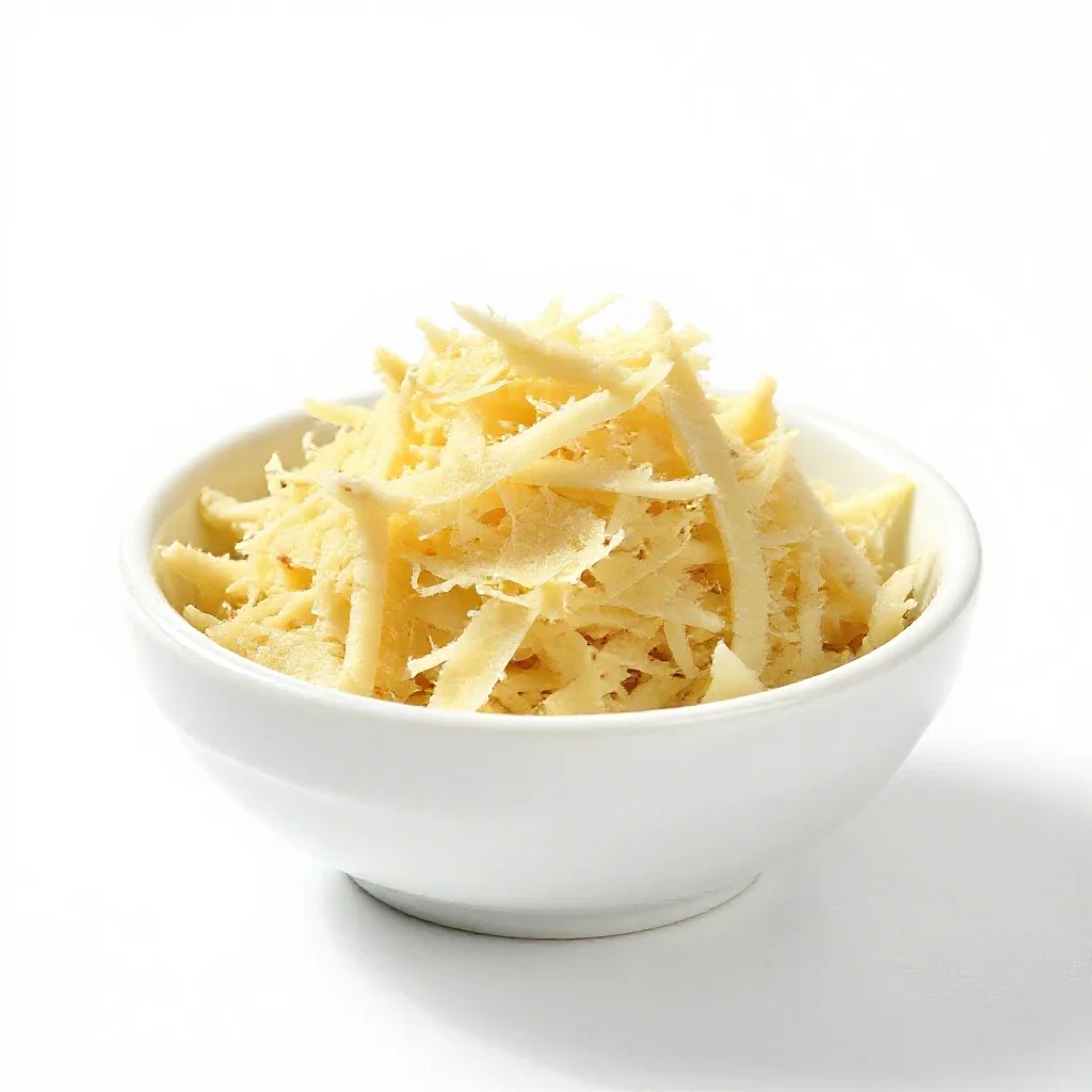 Horseradish isolated on a white background