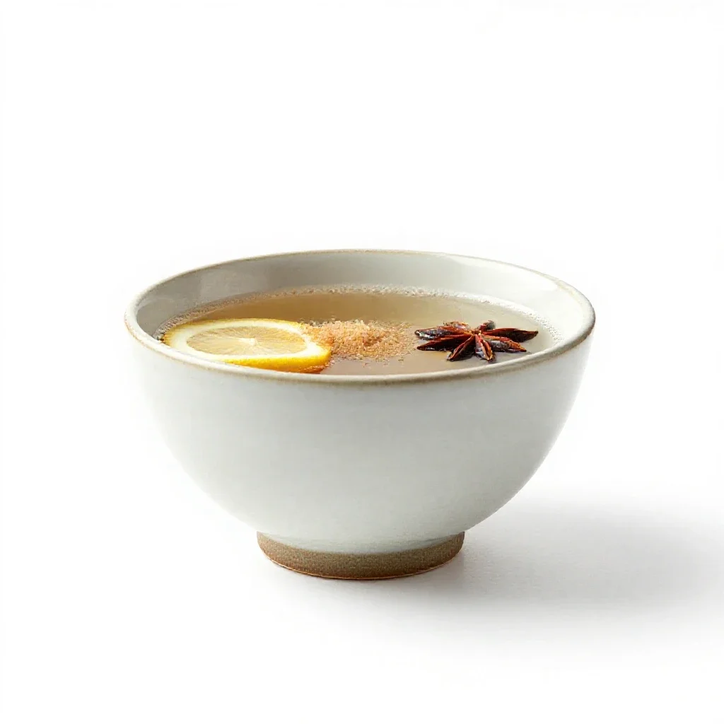 Hot toddy isolated on a white background