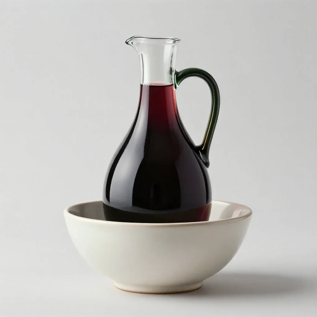 Jug wine isolated on a white background