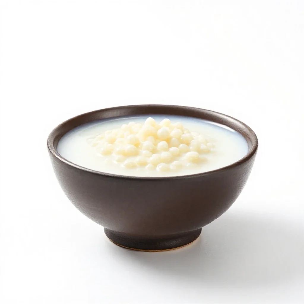 Koumiss isolated on a white background