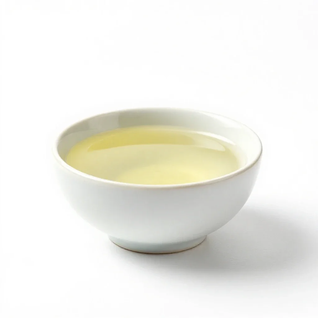 Lemon extract isolated on a white background