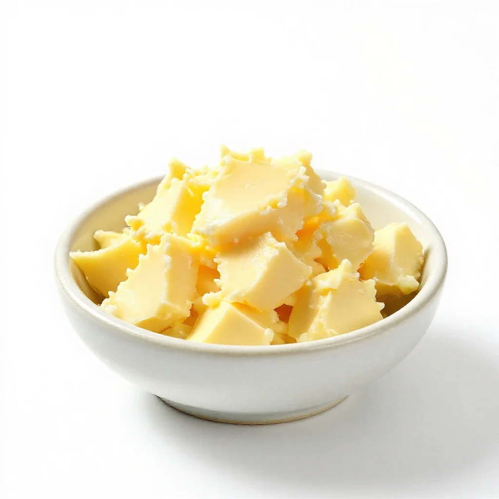 Lobster butter isolated on a white background