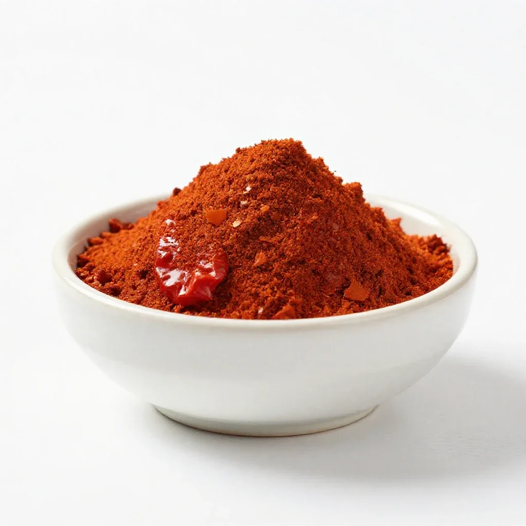 Paprika isolated on a white background