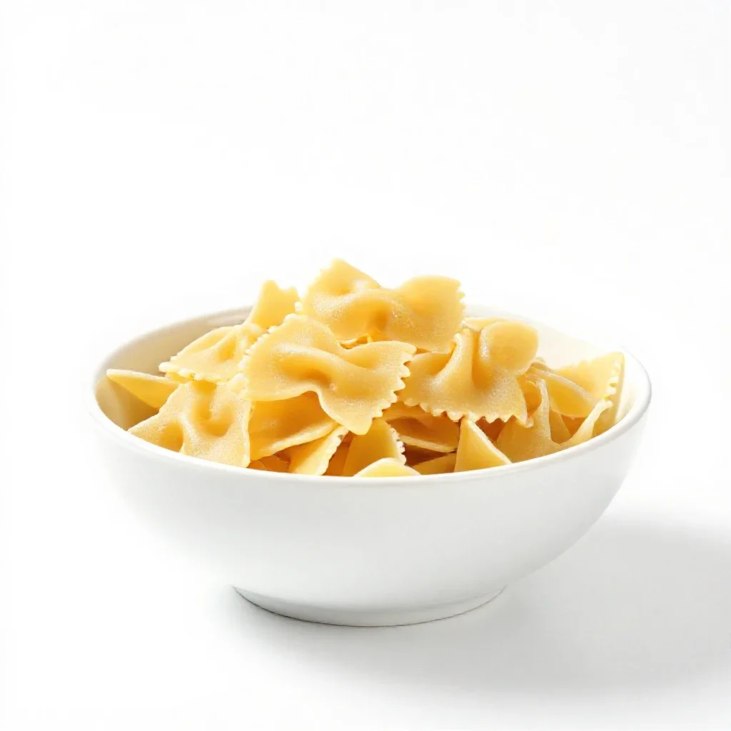 Pasta isolated on a white background