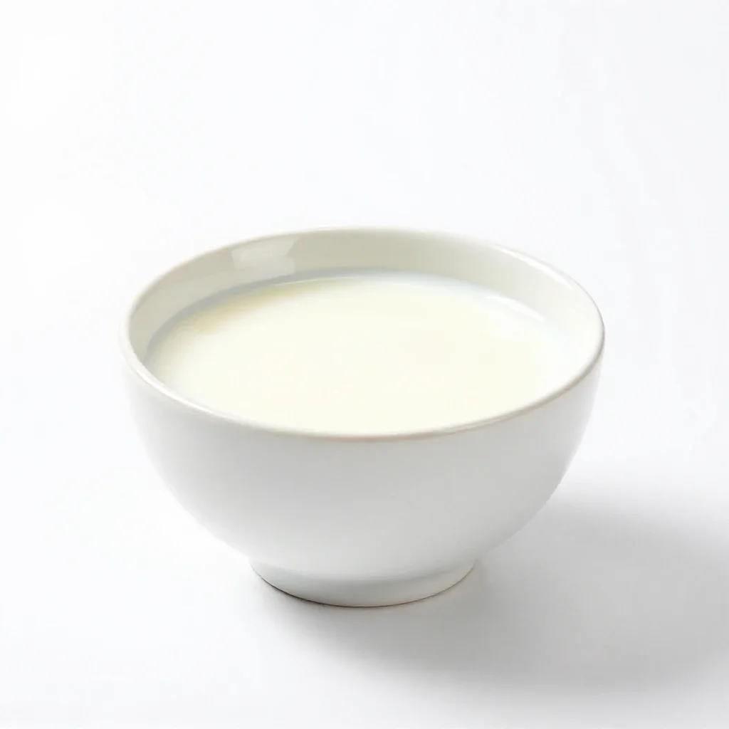 Pasteurized milk isolated on a white background