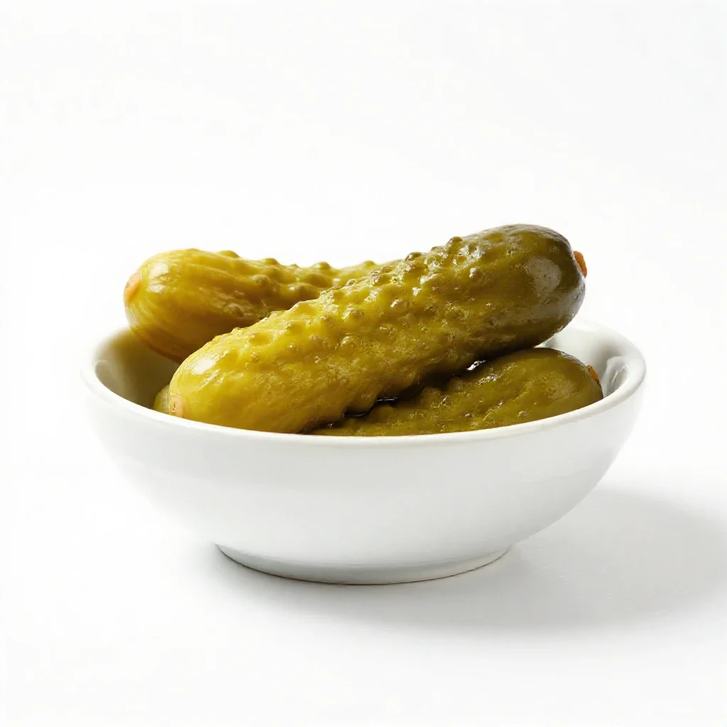Pickle isolated on a white background